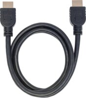 Manhattan 353922 HDMI/HDMI V2.0 monitor kábel 1m Fekete