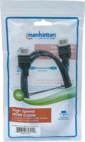 Manhattan 353922 HDMI/HDMI V2.0 monitor kábel 1m Fekete