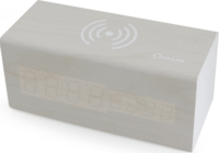 Quazar Charger Clock Station Órával kombinált vezeték nélküli töltő - Fehér