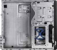 Akyga AK-502-02BK M-ATX Számítógépház - Fekete