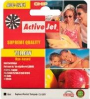 ActiveJet (Canon CLI-526Y) Chipes Tintakazetta Sárga