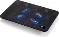Conceptronic CNBCOOLPADL4F 15.6" laptop hűtőpad - Fekete