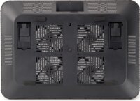 Conceptronic CNBCOOLPADL4F 15.6" laptop hűtőpad - Fekete