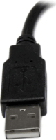 Startech USBEXTAA6IN USB 2.0 Apa - USB 2.0 anya kábel 15cm - Fekete