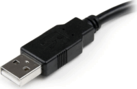 Startech USBEXTAA6IN USB 2.0 Apa - USB 2.0 anya kábel 15cm - Fekete