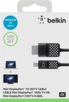 Belkin F2CD080BT06 Mini DiplayPort - HDMI (apa - apa) kábel 1.8m - Fekete