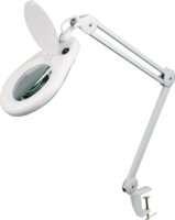 HQ MAG-LAMP21 Nagyítós Asztali Csiptetős Lámpa - Fehér