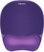 Fellowes 9144104 Crytal Gel Egérpad Csuklótámasszal - Lila