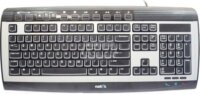 Natec Barracuda USB Slim Billentyűzet - Angol (US)