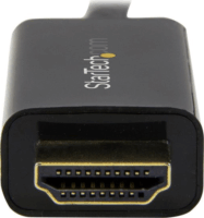 Startech DP2HDMM1MB HDMI - DisplayPort (apa - apa) kábel 0.9m - Fekete