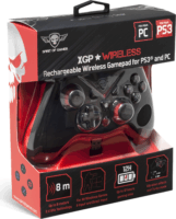 Spirit of Gamer XGP Wireless Gamepad Fekete/Piros