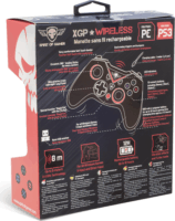 Spirit of Gamer XGP Wireless Gamepad Fekete/Piros
