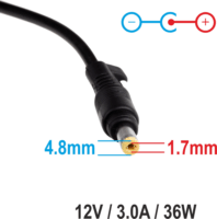 Akyga AK-ND-49 36W Asus notebook adapter