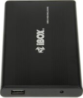 iBox IEU2F01 HD-01 2.5" USB 2.0 Külső HDD ház Fekete