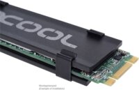 Alphacool HDX M.2 SSD M01 80mm SSD Hűtő szett - Fekete