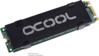 Alphacool HDX M.2 SSD M01 80mm SSD Hűtő szett - Fekete
