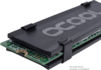 Alphacool HDX M.2 SSD M01 80mm SSD Hűtő szett - Fekete