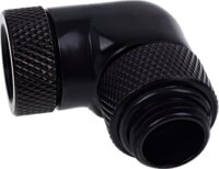 Alphacool Eiszapfen 90° Csatlakozó G1/4 - Fekete