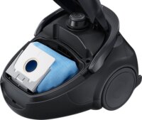 Samsung VC2500M Nagy szívóerejű porzsákos porszívó - Fekete