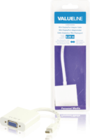Valueline Mini DisplayPort apa - VGA anya adapter - Fehér