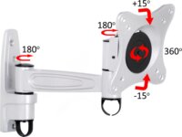 Multibrackets M VESA Flexarm 360 II 15"-32" LCD TV/Monitor fali tartó - Fehér
