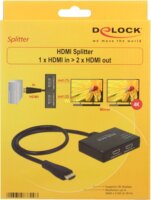 Delock 87700 4K HDMI - 2x HDMI elosztó Splitter