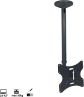 Maclean MC-504b 23"-42" LCD TV/Monitor mennyezeti tartó - Fekete