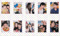 Fujifilm Instax Mini Film Glossy Candy Pop instant fotópapír (10 db / csomag)