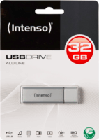 Intenso 32GB Aluminium USB 2.0 Pendrive - Ezüst