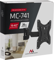 Maclean MC-741 13"-42" LCD TV/Monitor fali tartó - Fekete