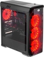 LC-Power Gaming 988B Red Typhoon Window Számítógépház - Fekete