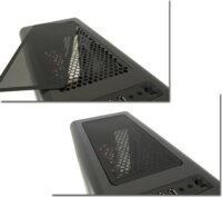 LC-Power Gaming 988B Red Typhoon Window Számítógépház - Fekete