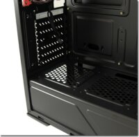 LC-Power Gaming 988B Red Typhoon Window Számítógépház - Fekete