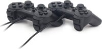 Gembird JPD-UDV2-01 Dual Vibration Gamepad Fekete (2db/csomag)