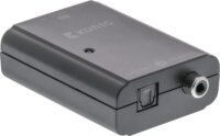 Nedis/König KNACO2504 Toslink+RCA - RCA Konverter (1x Toslink anya + 1x RCA anya - 2x RCA anya) Sötétszürke