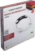 Esperanza EBS007K Jukari fürdőszoba mérleg - Fehér