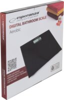 Esperanza EBS002K Aerobic fürdőszoba mérleg - Fekete