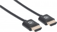 Manhattan 394406 HDMI (apa - apa) kábel 0.5m - Fekete