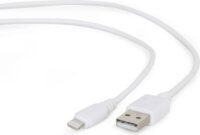 Gembird CC-USB2-AMLM-2M-W USB adat- és töltő- lightning iPhone kábel 2m Fehér