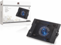 Conceptronic CNBCOOLSTAND1F 17" összecsukható laptop hűtőpad - Fekete