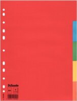 Esselte Economy Regiszter A4 elválasztólap - Piros