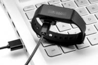 Technaxx Touch TX-72 Fitness karkötő - Fekete