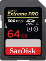 Sandisk 64GB Extreme PRO SDXC UHS-II memóriakártya