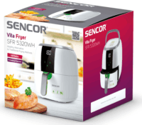 Sencor SFR 5320WH 3L Forró levegős fritőz - Fehér