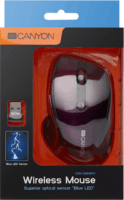 Canyon CNS-CMSW01P Wireless Egér Lila
