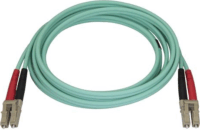 Startech 450FBLCLC2 optikai patch kábel LC Duplex 2m - Türkíz