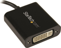 Startech USB-C apa - DVI-I anya adapter - Fekete