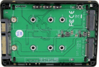 Startech 25S22M2NGFFR SATA III - 2x M.2 Beépítő keret - Fekete/Ezüst