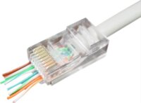 Gembird RJ45 Csatlakozódugasz - Átlátszó (10 db)
