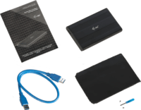 i-tec MySafe Advance AluBasic 2.5" USB 3.0 Külső HDD ház Fekete